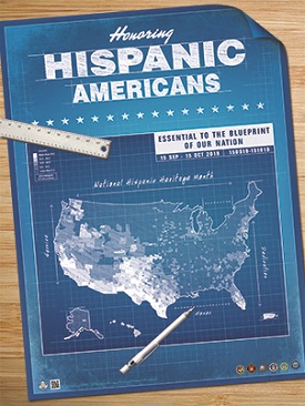 Image of 2019 National Hispanic Heritage Month Poster